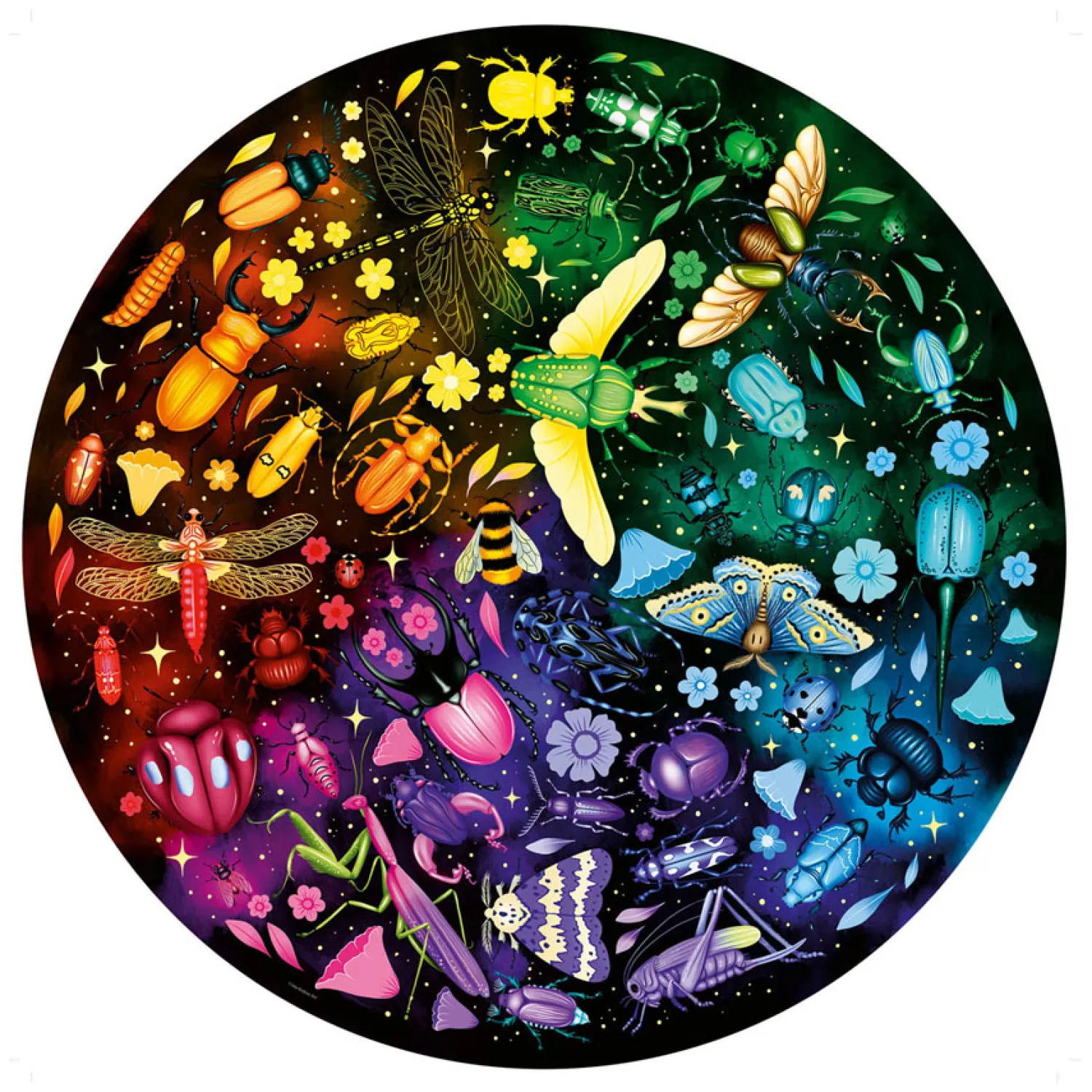 Ravensburger Legpuzzel Circle of Colors Insecten, 500st. Clearance