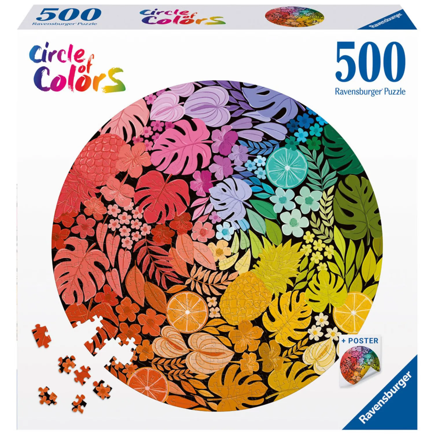 Legpuzzel Circle of Colors Tropical, 500st.-Ravensburger Outlet
