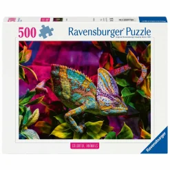 Legpuzzel Colorful Animals Kameleon, 500st.-Ravensburger Online