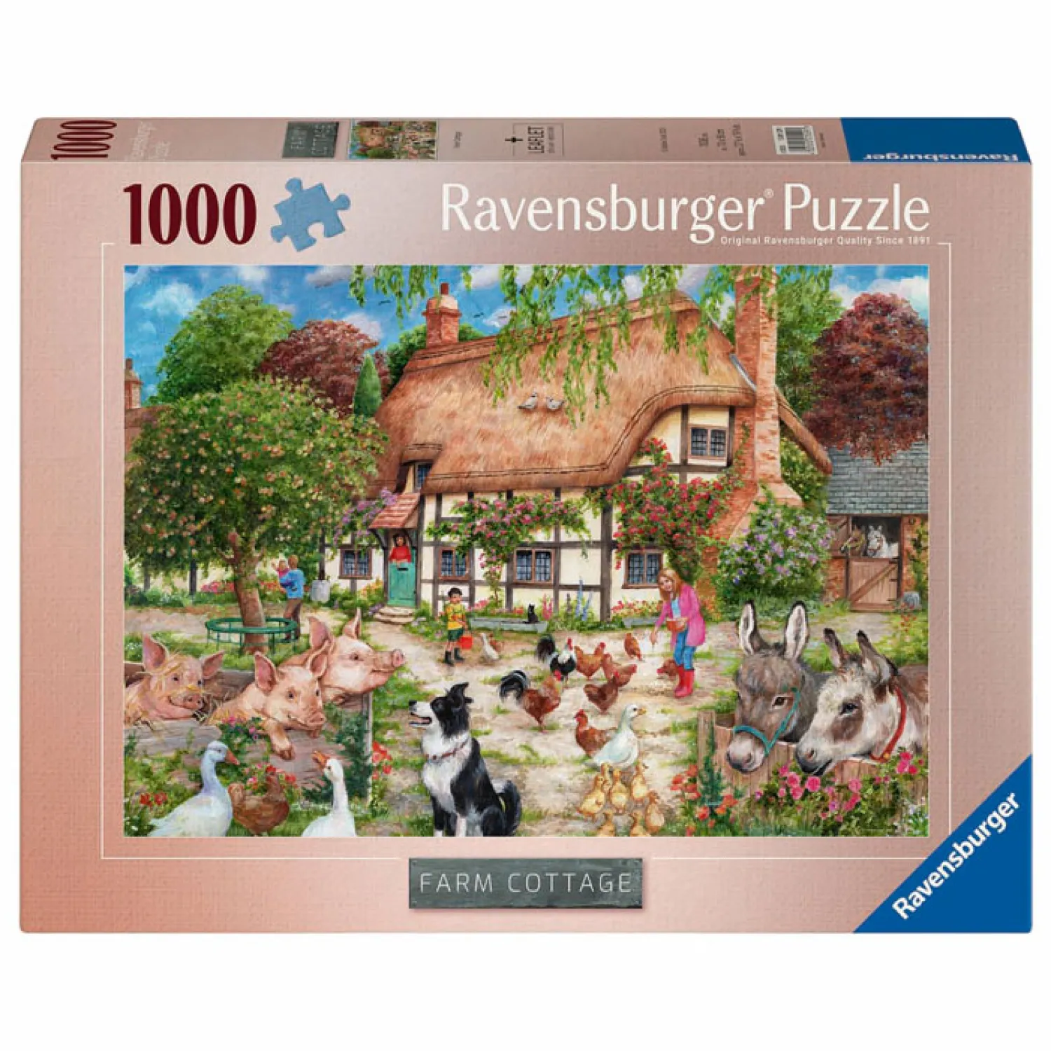 Legpuzzel Cottage Boerderij - 1000st.-Ravensburger