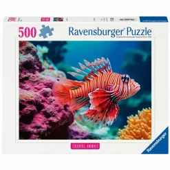 Legpuzzel Colorful Animals Rode Koraalduivel, 500st.-Ravensburger Clearance