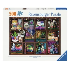 Ravensburger Legpuzzel Cubby Cats And Succulents, 500st. Sale