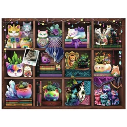 Ravensburger Legpuzzel Cubby Cats And Succulents, 500st. Sale