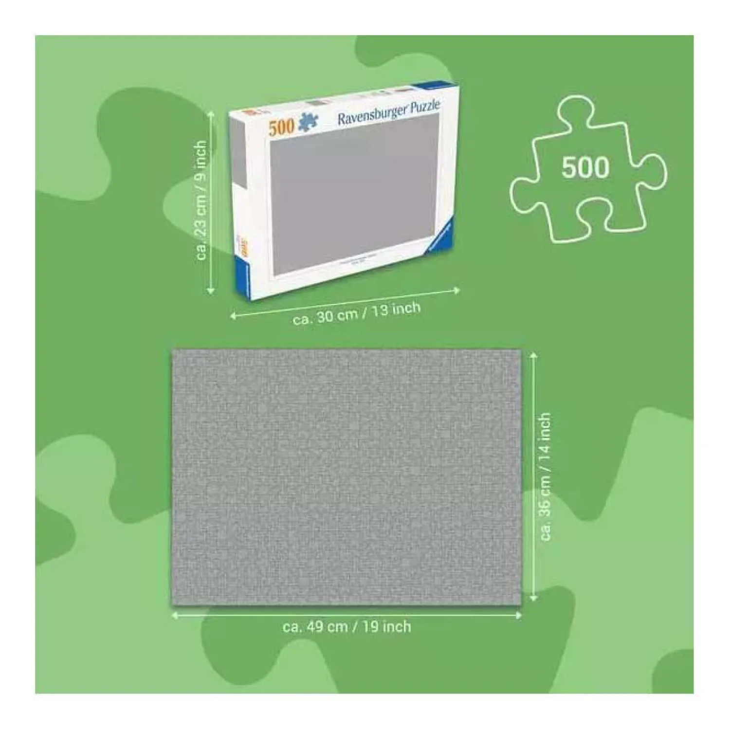 Ravensburger Legpuzzel Cubby Cats And Succulents, 500st. Sale