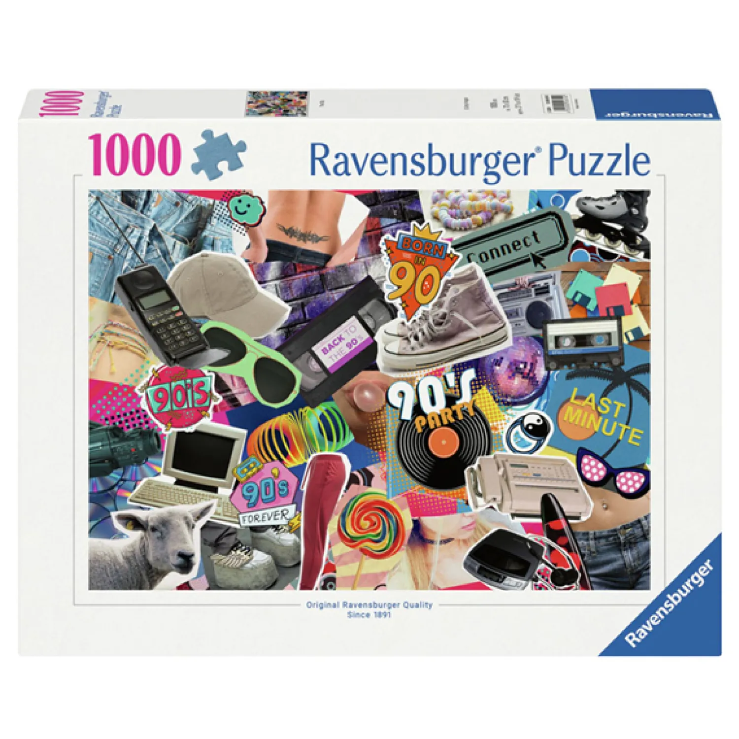 Ravensburger Legpuzzel De Jaren 90, 1000st. Hot