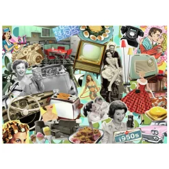 Legpuzzel De Jaren 50, 1000st.>Ravensburger New