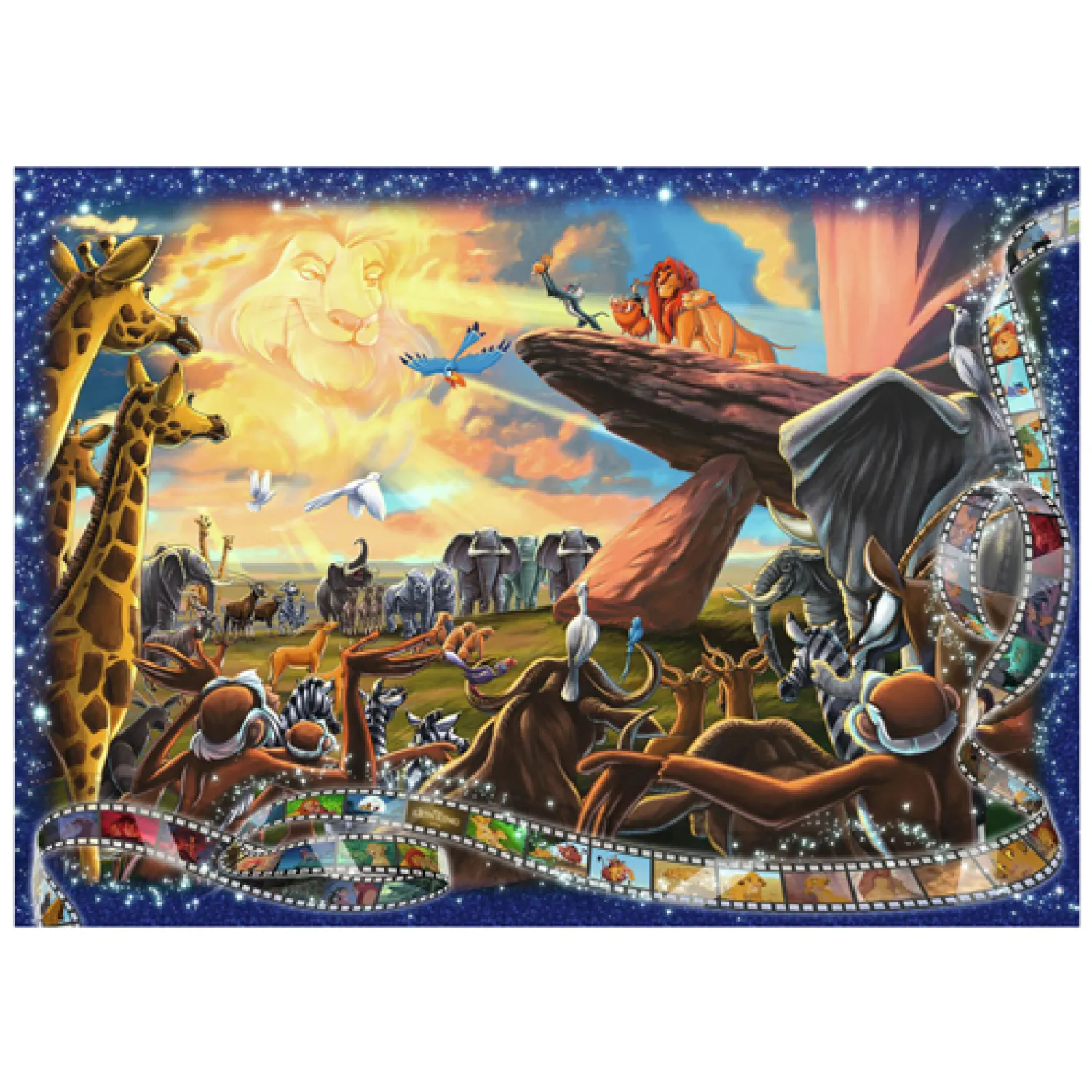 Ravensburger Legpuzzel De Leeuwenkoning, 1000st. Outlet