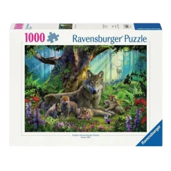 Legpuzzel Familie Wolf In Het Bos, 1000st.>Ravensburger Outlet