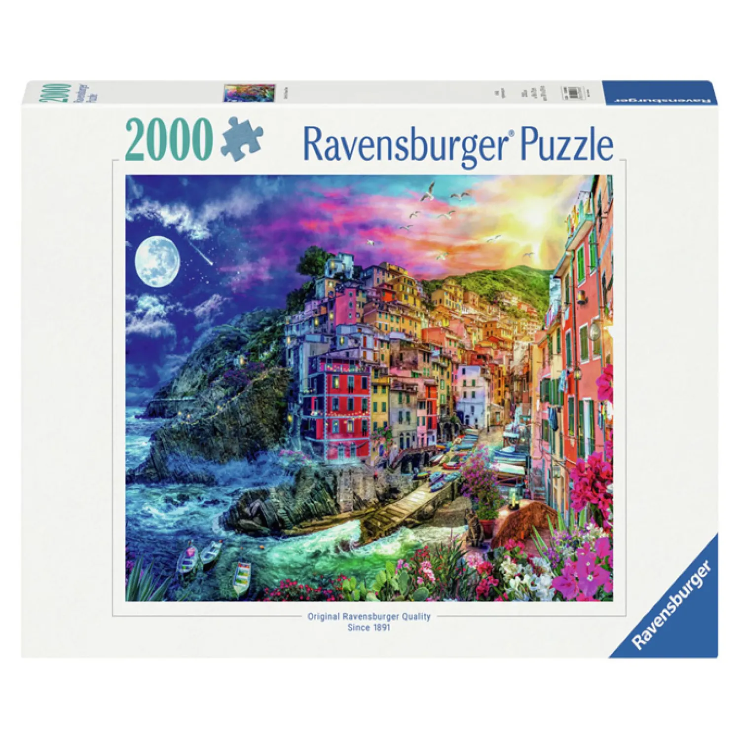 Legpuzzel Farbenfrohe Cinque Terre, 2000st.>Ravensburger Hot