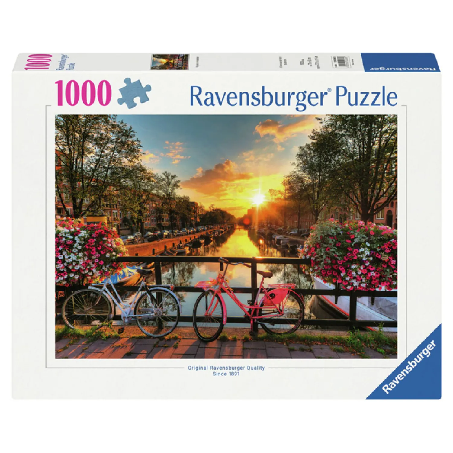 Ravensburger Legpuzzel Fietsen in Amsterdam, 1000st. Online