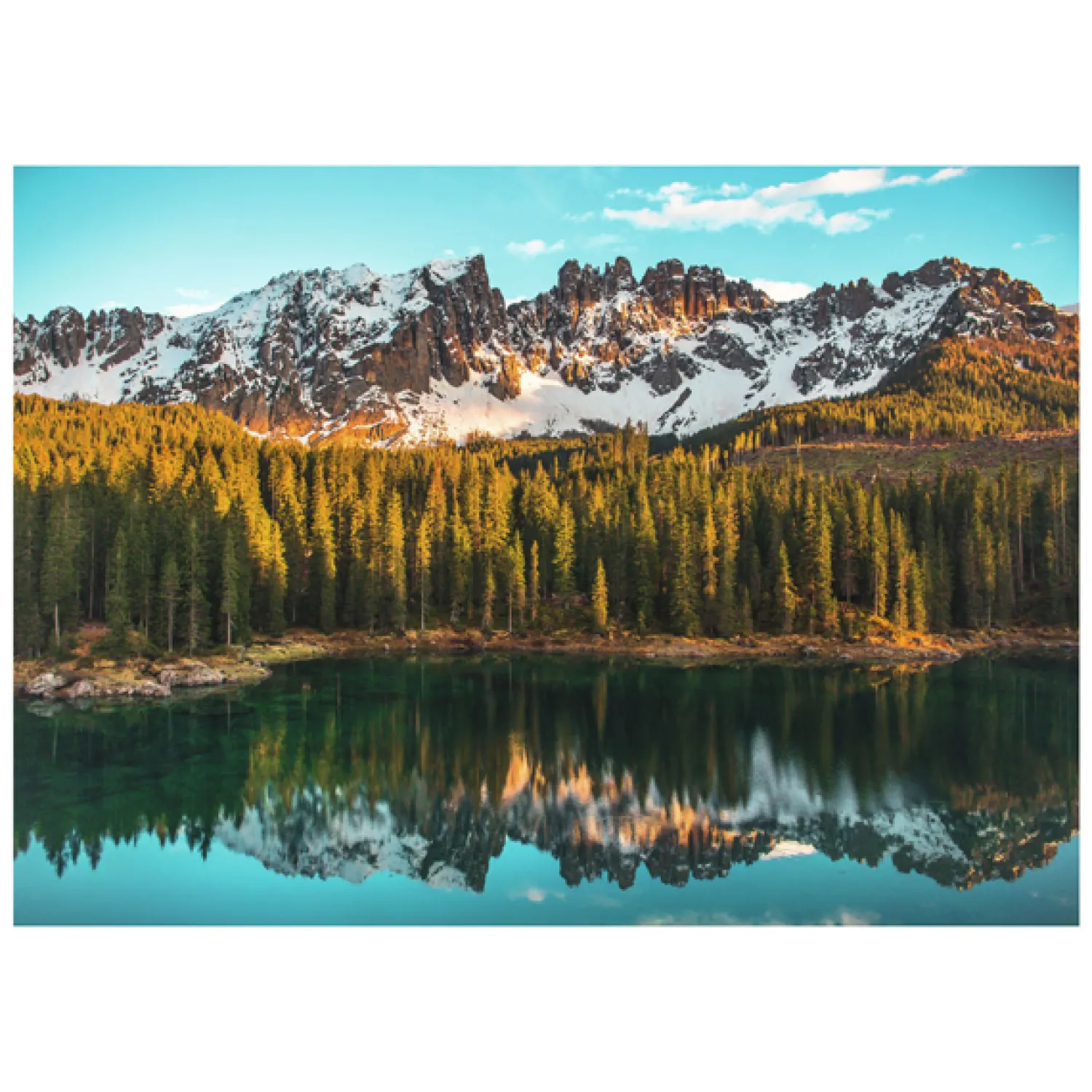 Legpuzzel Italian Landscapes Lago Di Carezza, 1000st.>Ravensburger Best