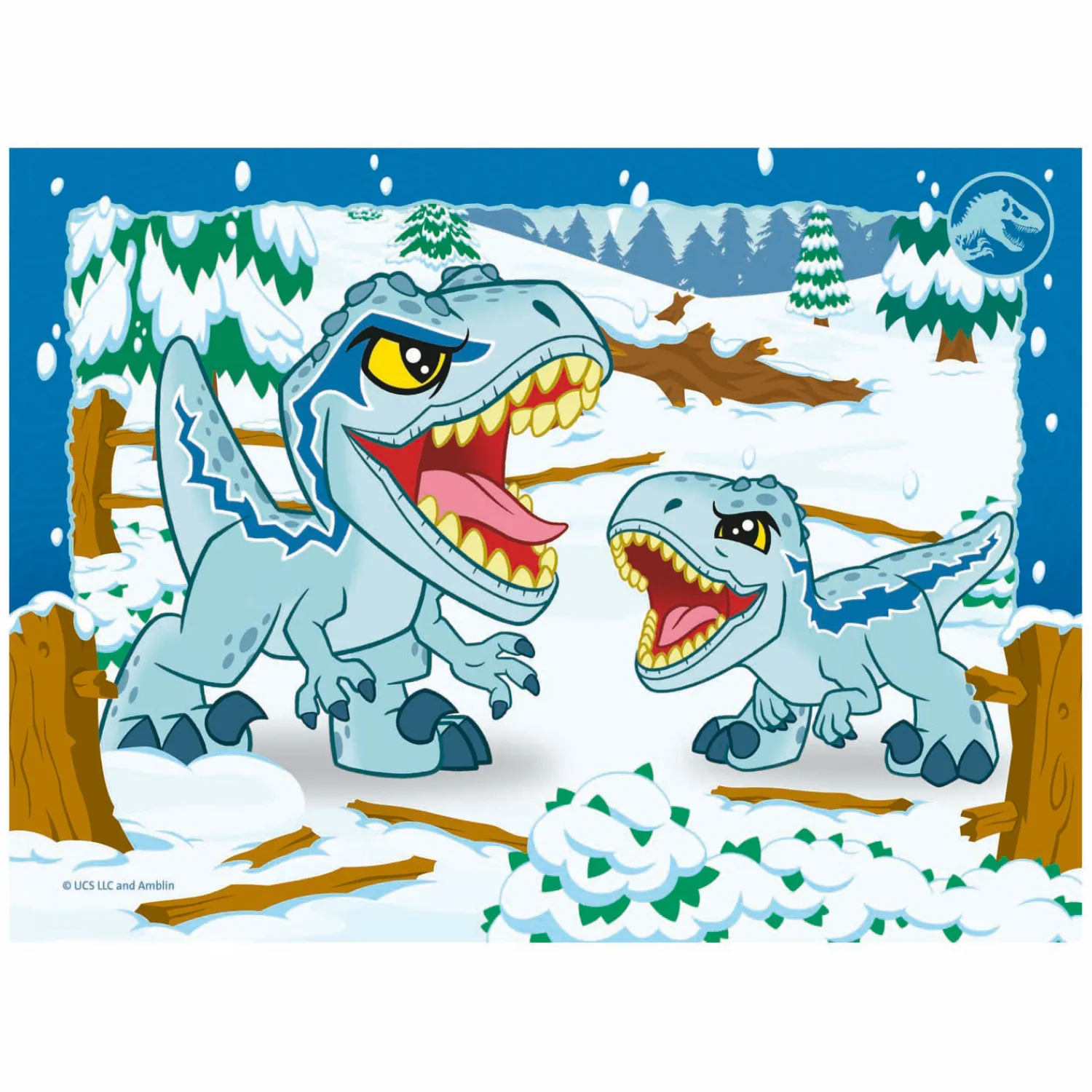 Legpuzzel Jurassic World Explorers - 4 Puzzels-Ravensburger Best