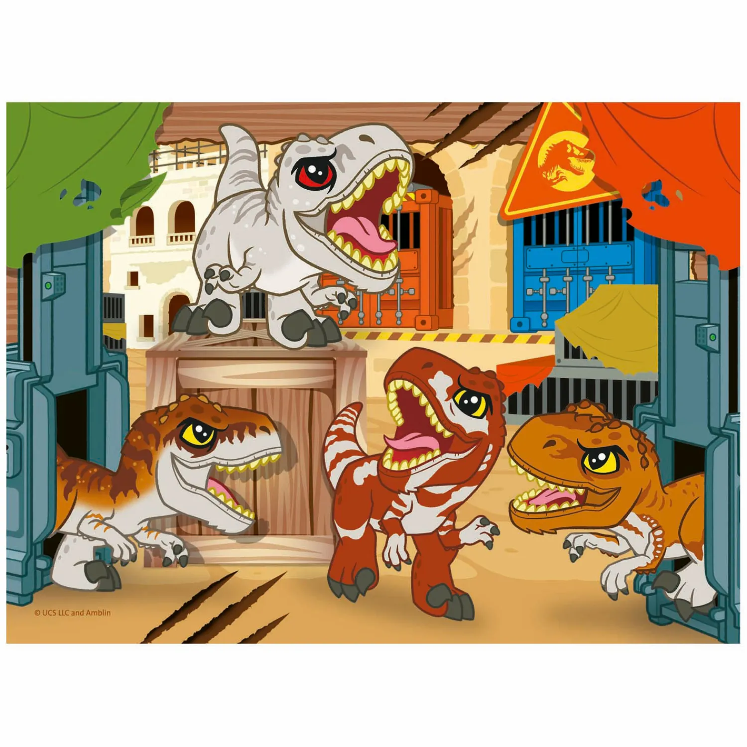 Legpuzzel Jurassic World Explorers - 4 Puzzels-Ravensburger Best