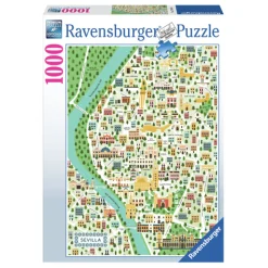 Ravensburger Legpuzzel Map Of Seville, 1000st. Best