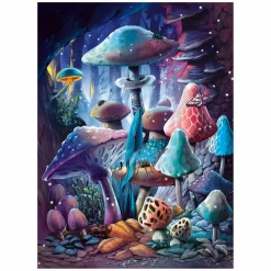 Ravensburger Legpuzzel Maanlicht Paddestoelen Glow in the Dark - 500st. Discount