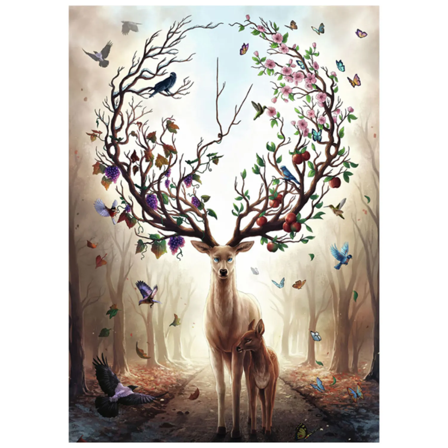 Legpuzzel Magisch Hert, 1000st.>Ravensburger Online