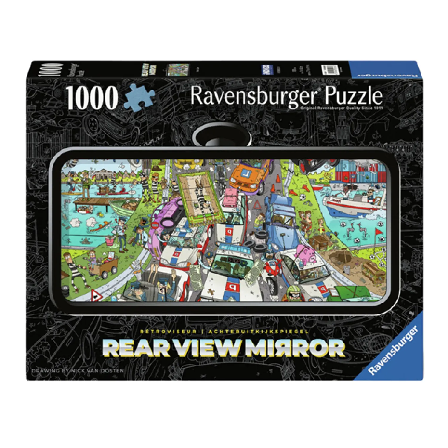 Legpuzzel Politie Achtervolging, 1000st.-Ravensburger Clearance