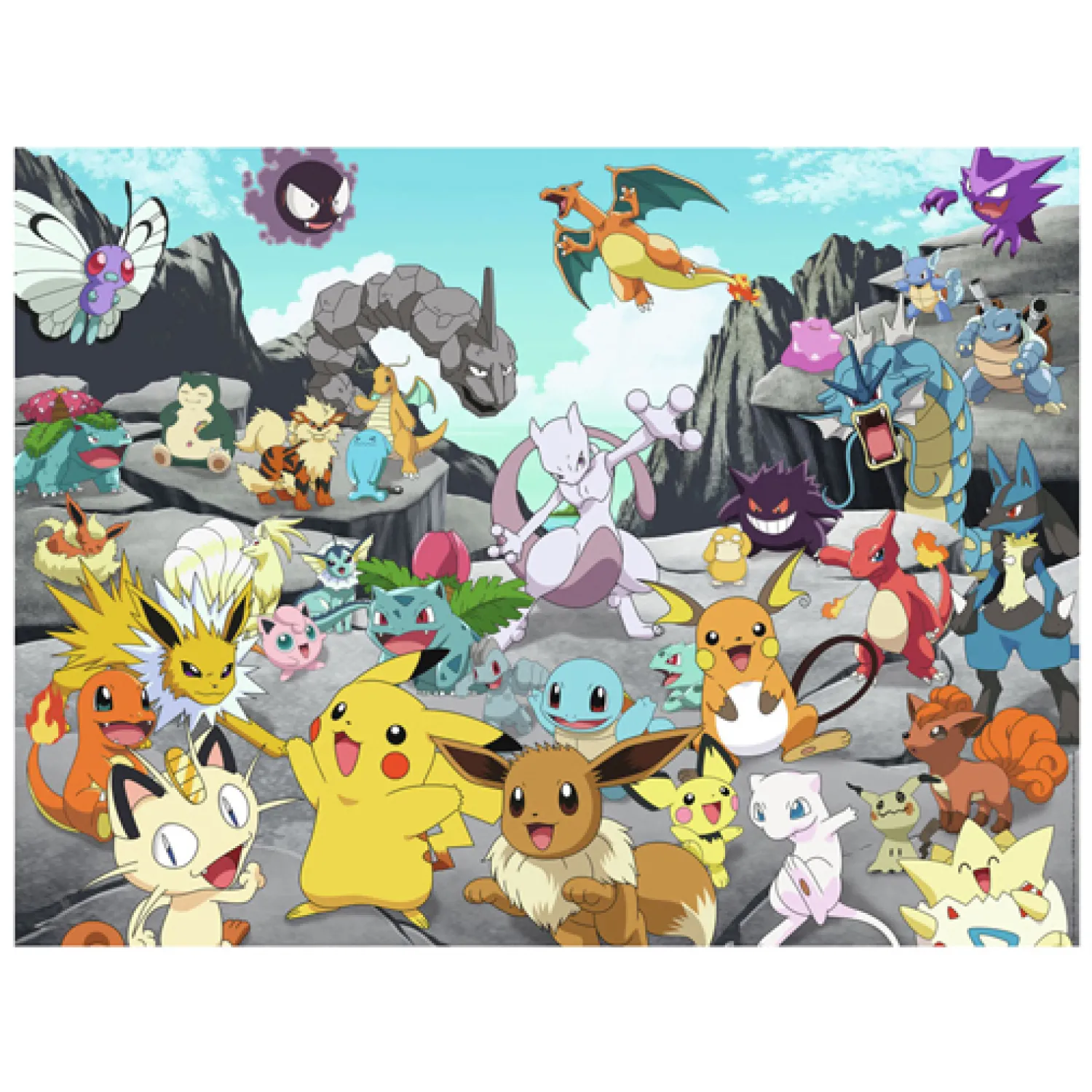 Ravensburger Legpuzzel Pokémon Classics, 1500st. Outlet