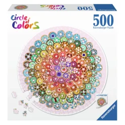 Legpuzzel Rond Donuts, 500st.>Ravensburger Sale