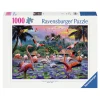 Ravensburger Legpuzzel Roze Flamingo's, 1000st. Outlet