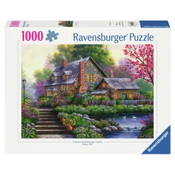 Legpuzzel Romantische Cottage, 1000st.-Ravensburger Discount