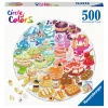 Legpuzzel Rond Circle of Colors Desserts Pastries, 500st.-Ravensburger Sale