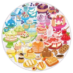 Legpuzzel Rond Circle of Colors Desserts Pastries, 500st.-Ravensburger Sale