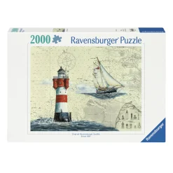Ravensburger Legpuzzel Romantischer Leuchtturm, 2000st. Clearance