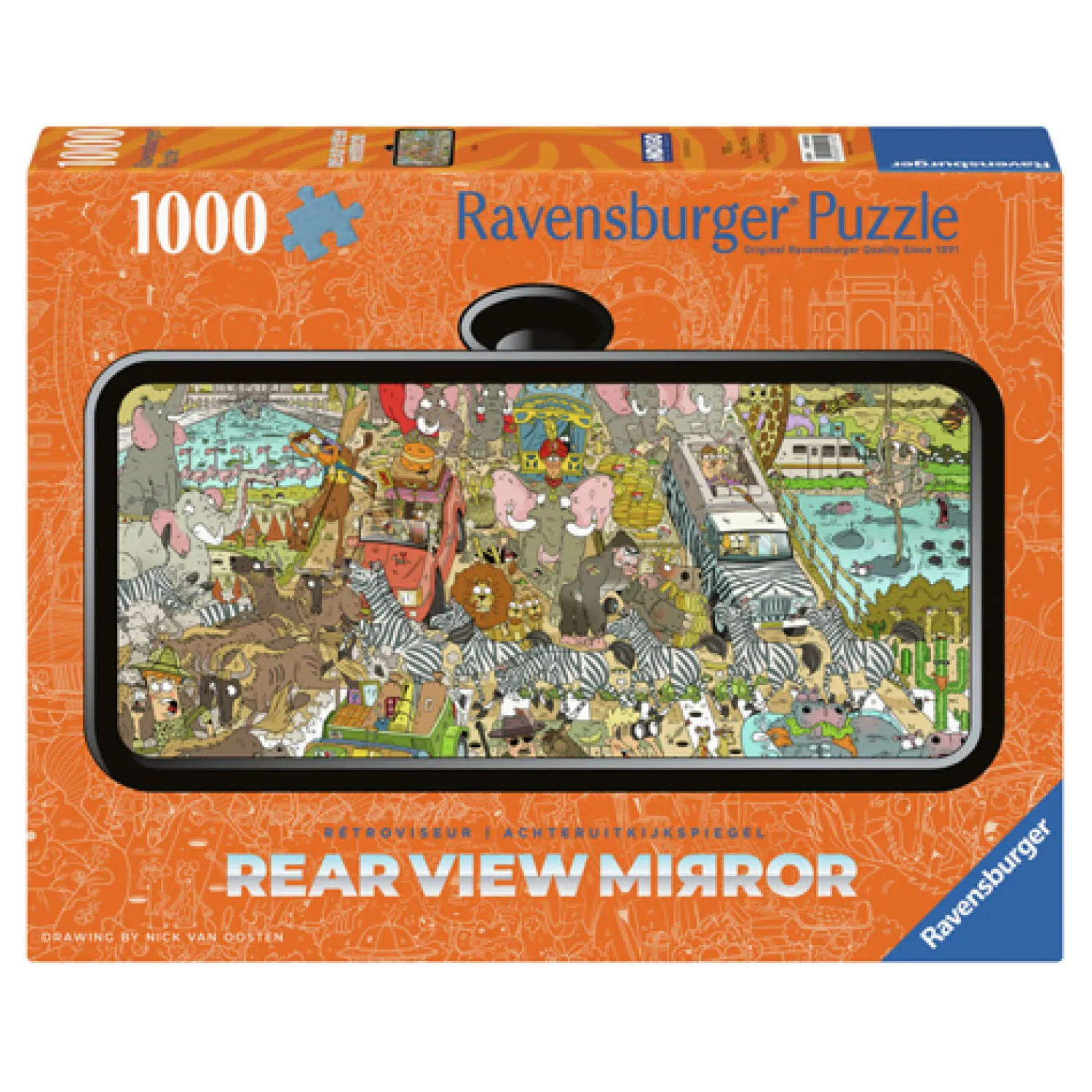 Legpuzzel Safari, 1000st.>Ravensburger Clearance