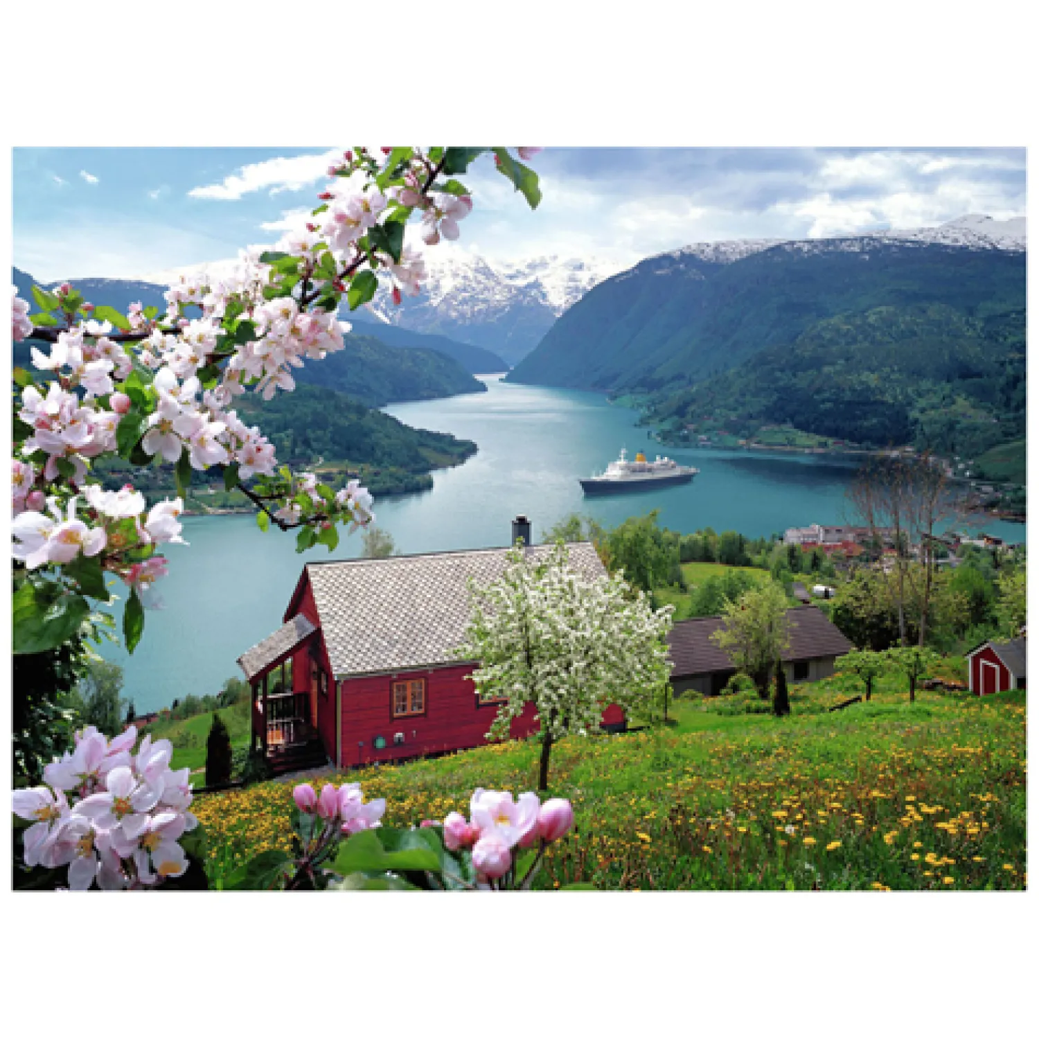Legpuzzel Scandinavische Idylle, 500st.>Ravensburger Clearance