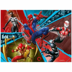 Legpuzzel Spiderman - 4 Puzzels><noscript><img width=