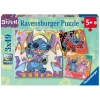 Legpuzzel Stitch, 3x49st.>Ravensburger New