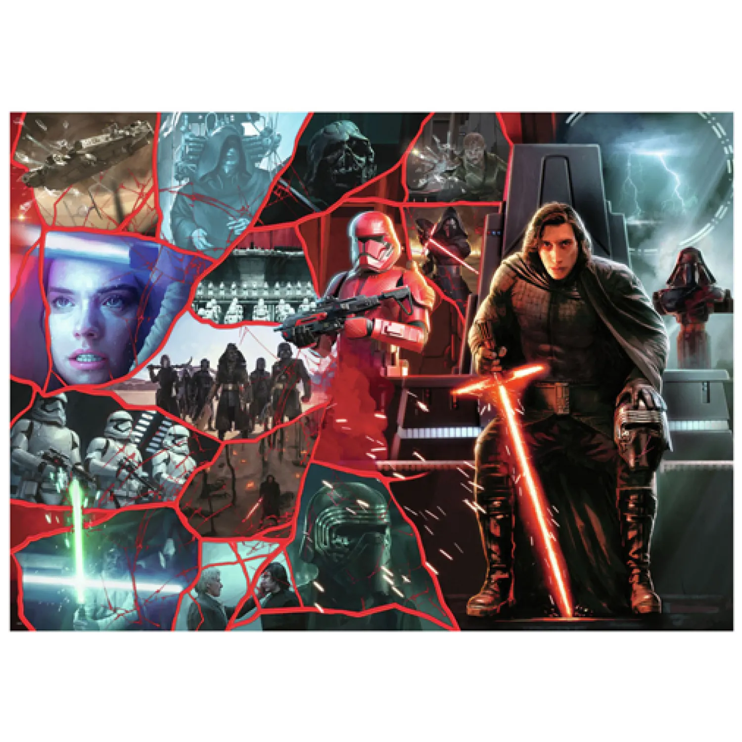 Ravensburger Legpuzzel Star Wars Villainous Kylo Ren, 1000st. Best