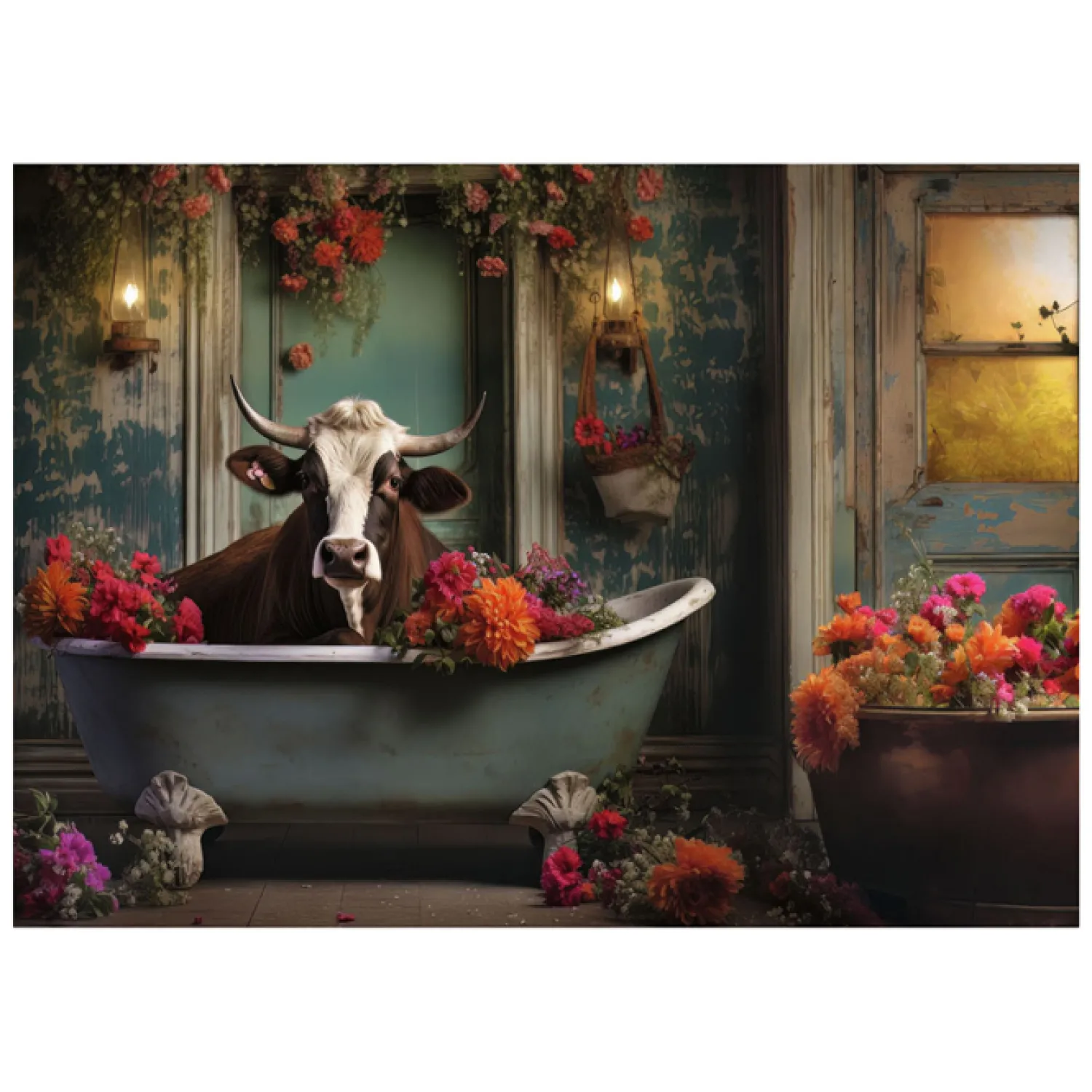 Legpuzzel The Cow in The Bathtub, 1000st.>Ravensburger Hot