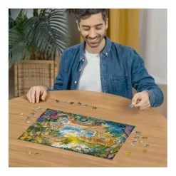 Legpuzzel Tijgerfamilie in de Oase - 500st.><noscript><img width=