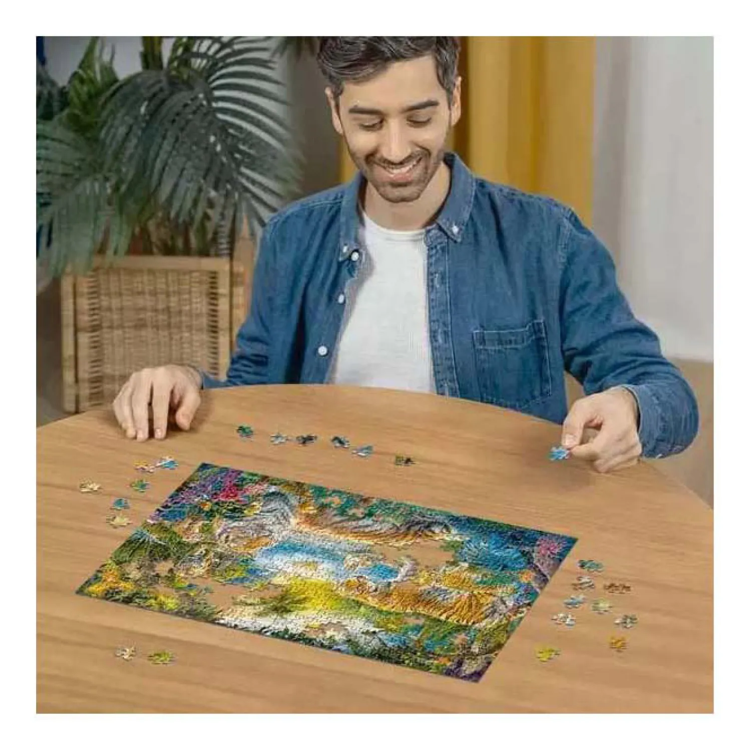 Legpuzzel Tijgerfamilie in de Oase - 500st.>Ravensburger Online