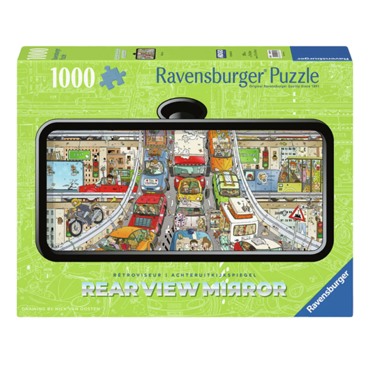 Legpuzzel Verkeerschaos, 1000st.-Ravensburger Best