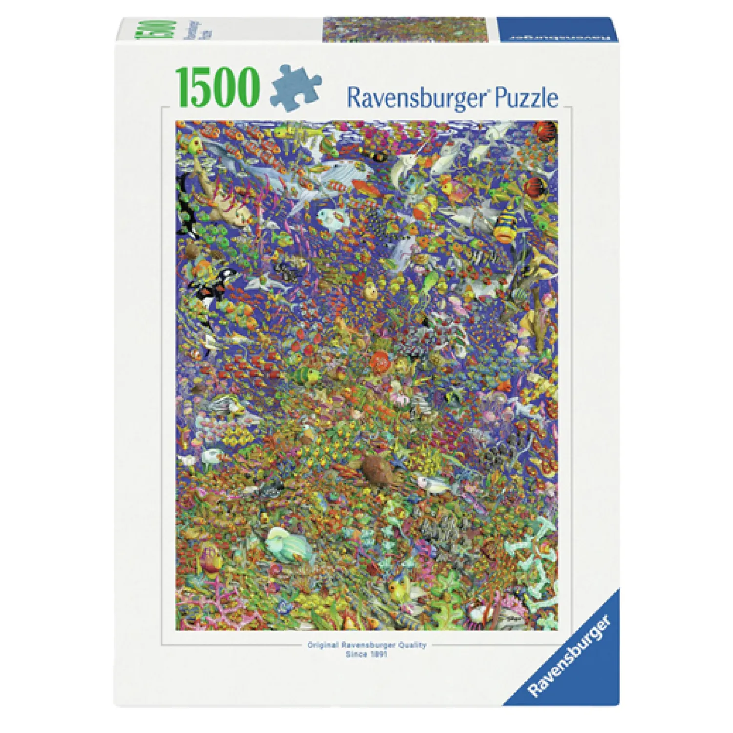 Legpuzzel Vele Bonte Vissen, 1500st.-Ravensburger Outlet
