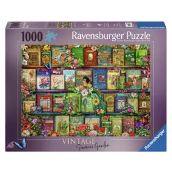 Legpuzzel Vintage Tuinboeken, 1000st.-Ravensburger Best