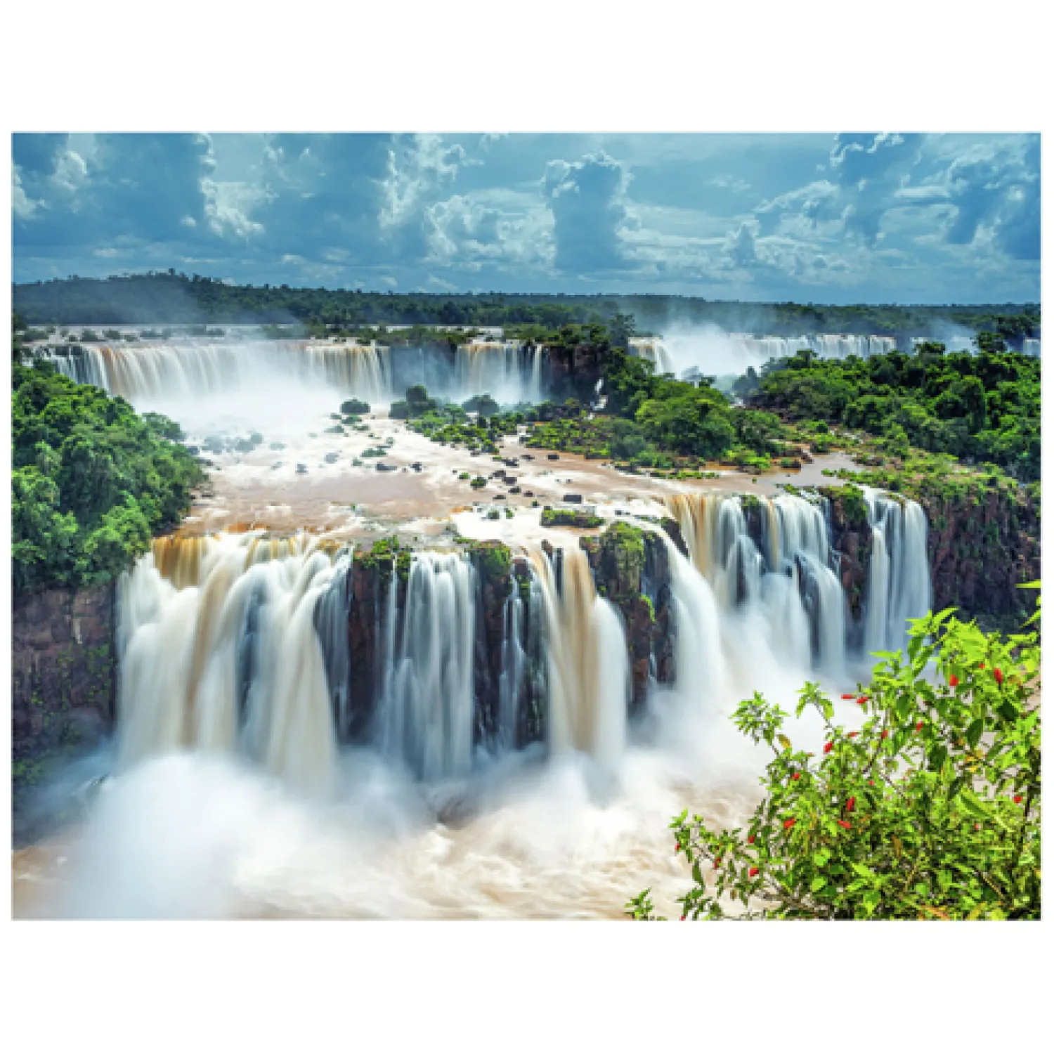 Legpuzzel Watervallen Van Iguazu, Brazilie, 2000st.-Ravensburger Best