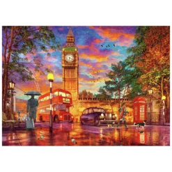 Ravensburger Legpuzzel Zonsondergang Op Parliament Square, Londen, 1000st. Online