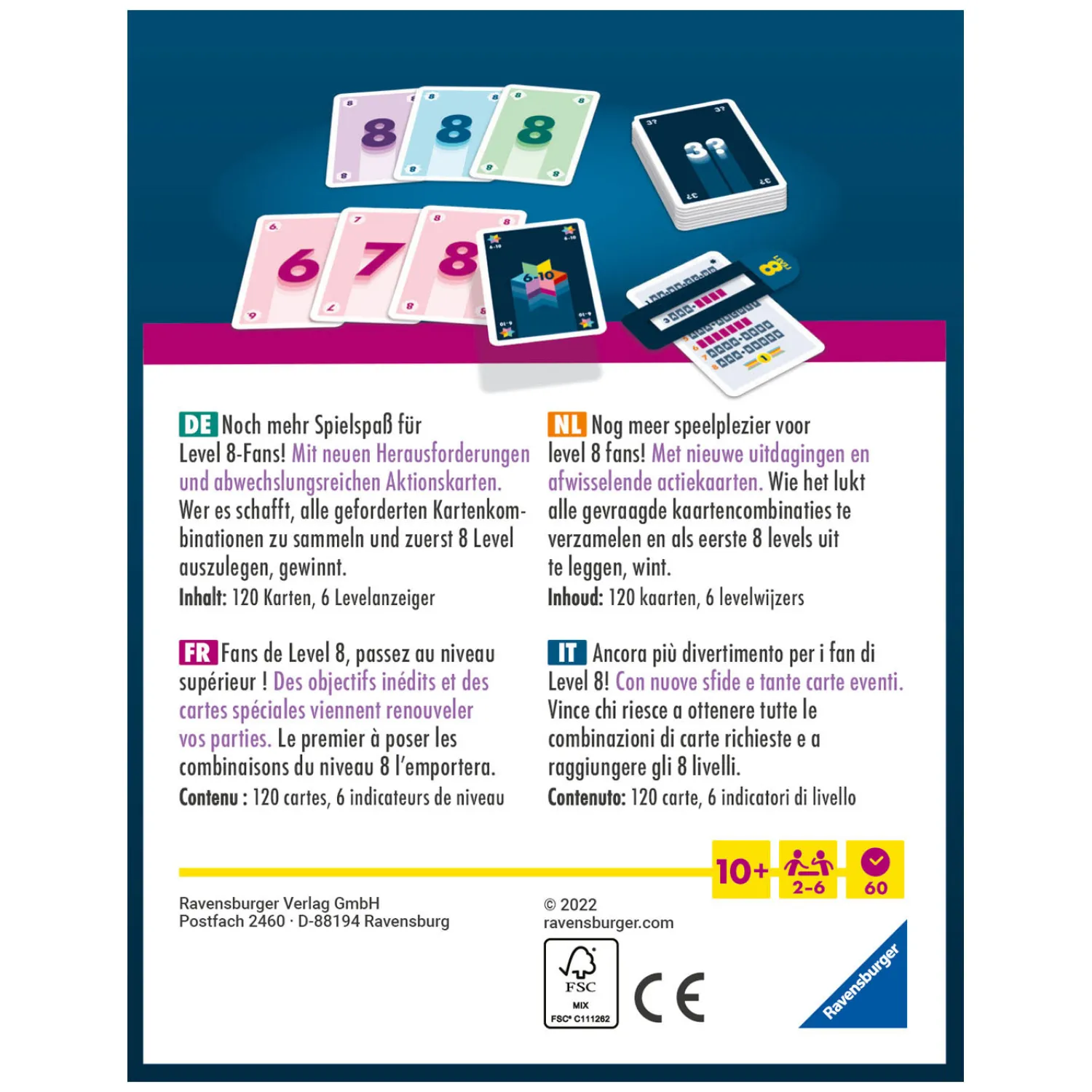 Ravensburger Level 8 Master Kaartspel Outlet