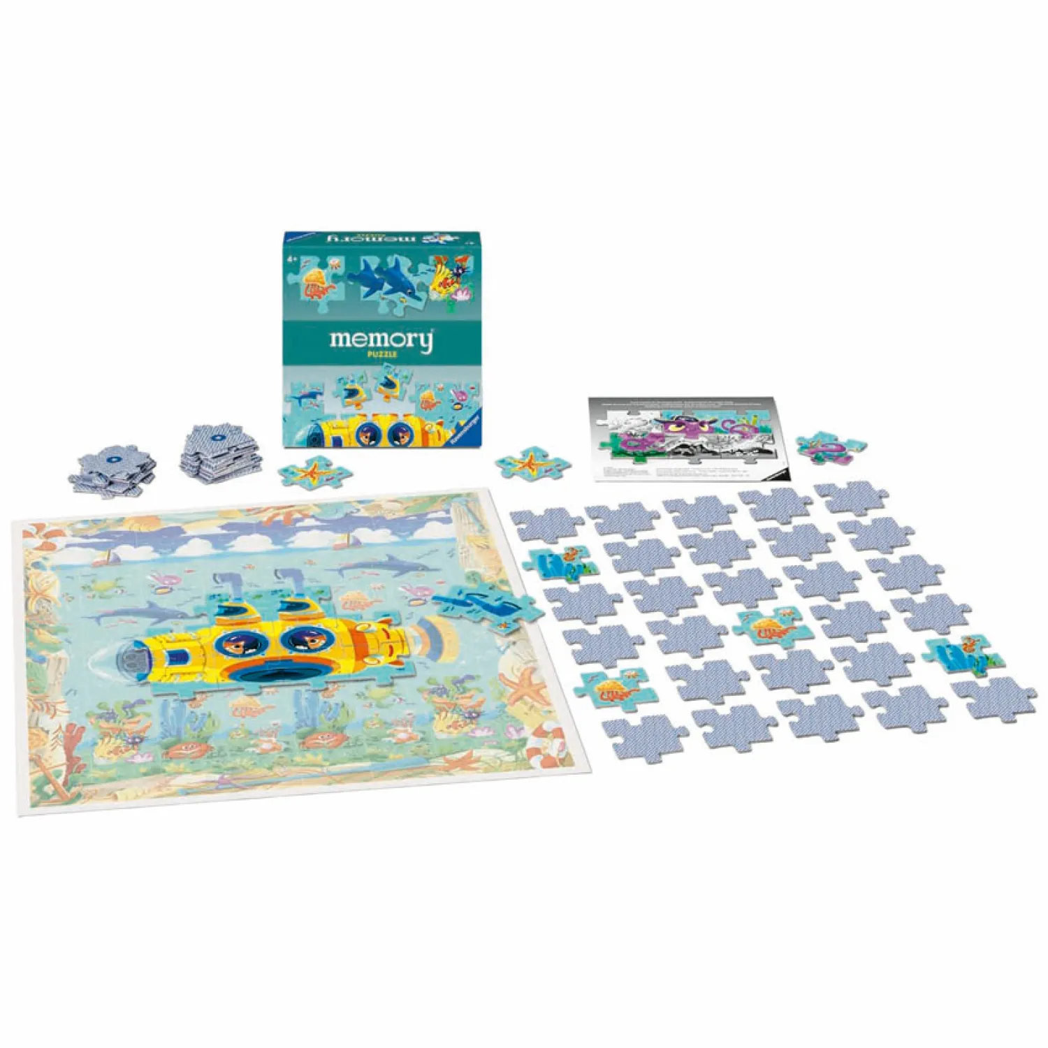 Memory Puzzle Onderwater Wereld>Ravensburger Online
