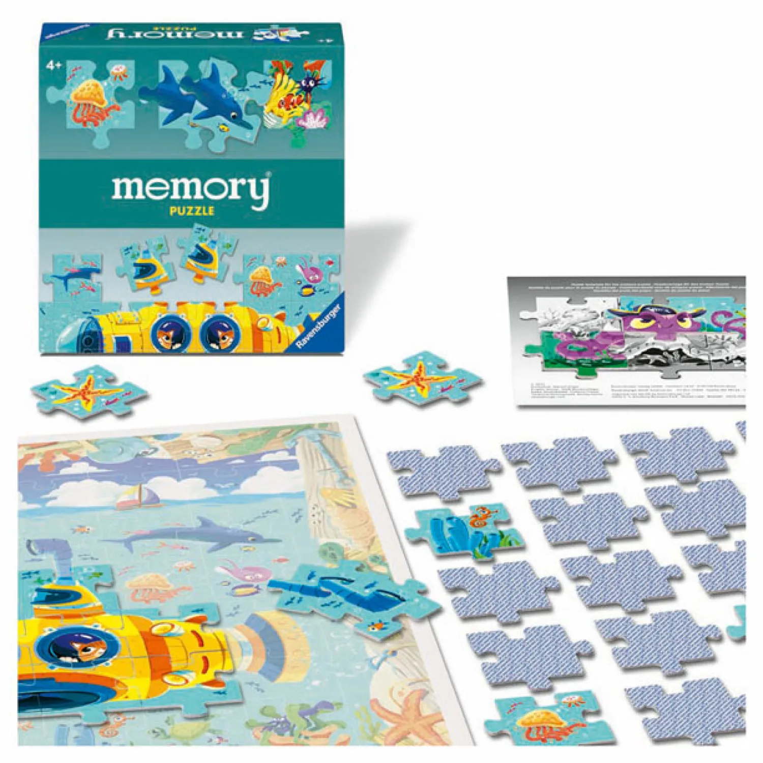 Memory Puzzle Onderwater Wereld>Ravensburger Online