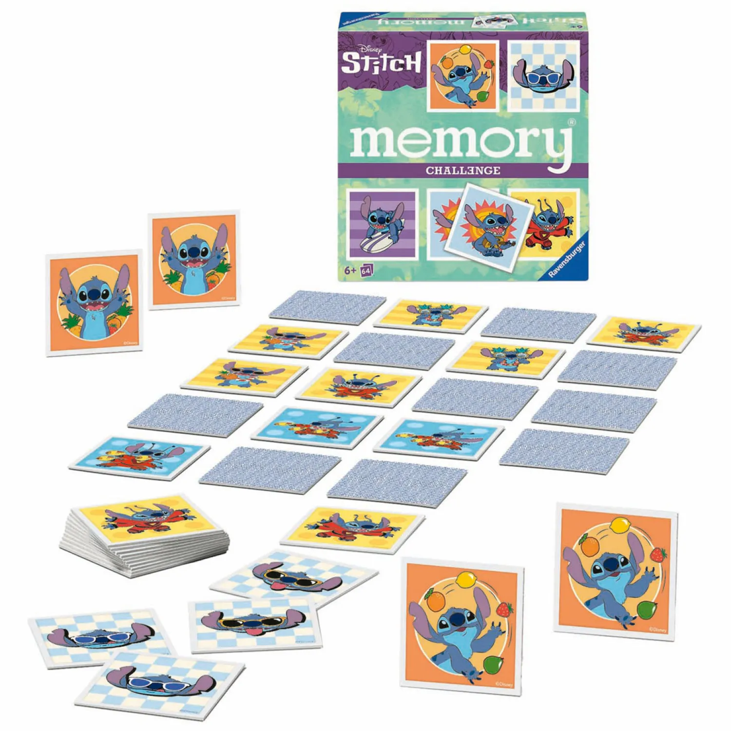 Memoryspel Stitch>Ravensburger Hot