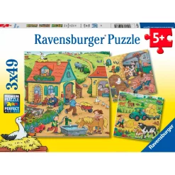 Op de Boerderij, 3x49st.>Ravensburger Outlet