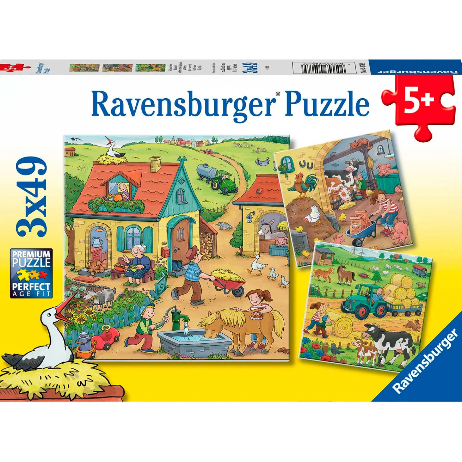 Op de Boerderij, 3x49st.>Ravensburger Outlet