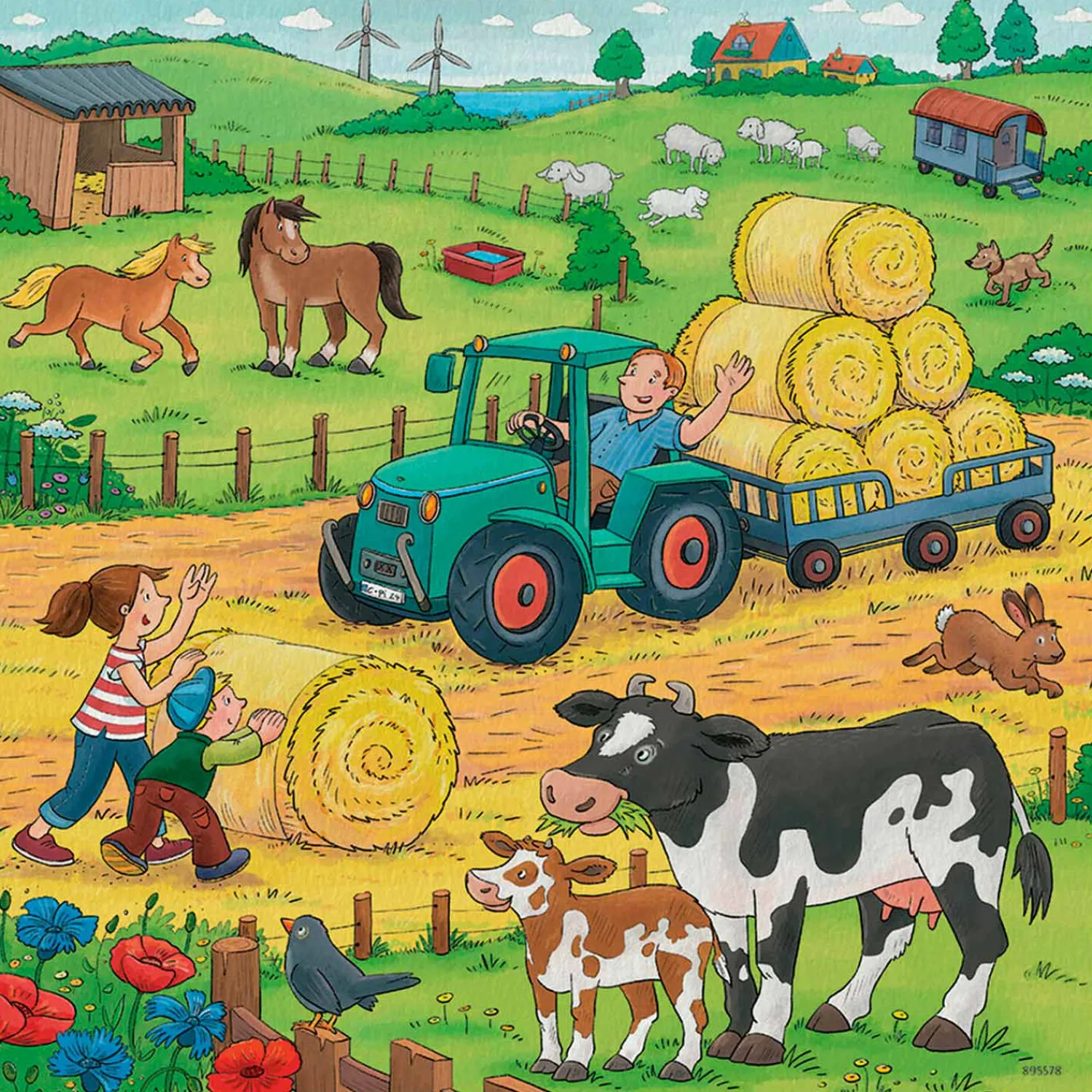 Op de Boerderij, 3x49st.>Ravensburger Outlet