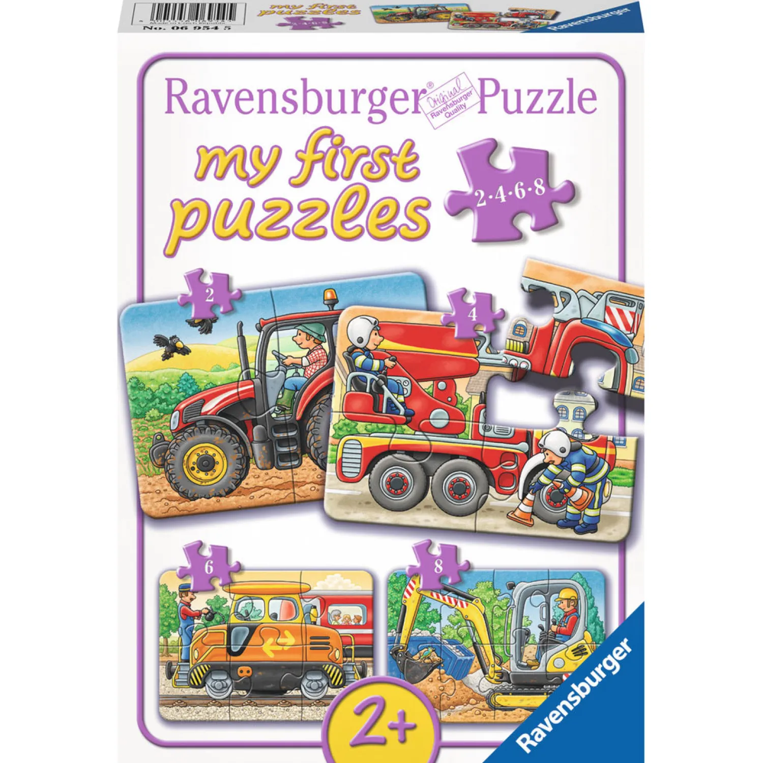 Op het Werk Puzzel, 4in1>Ravensburger Outlet