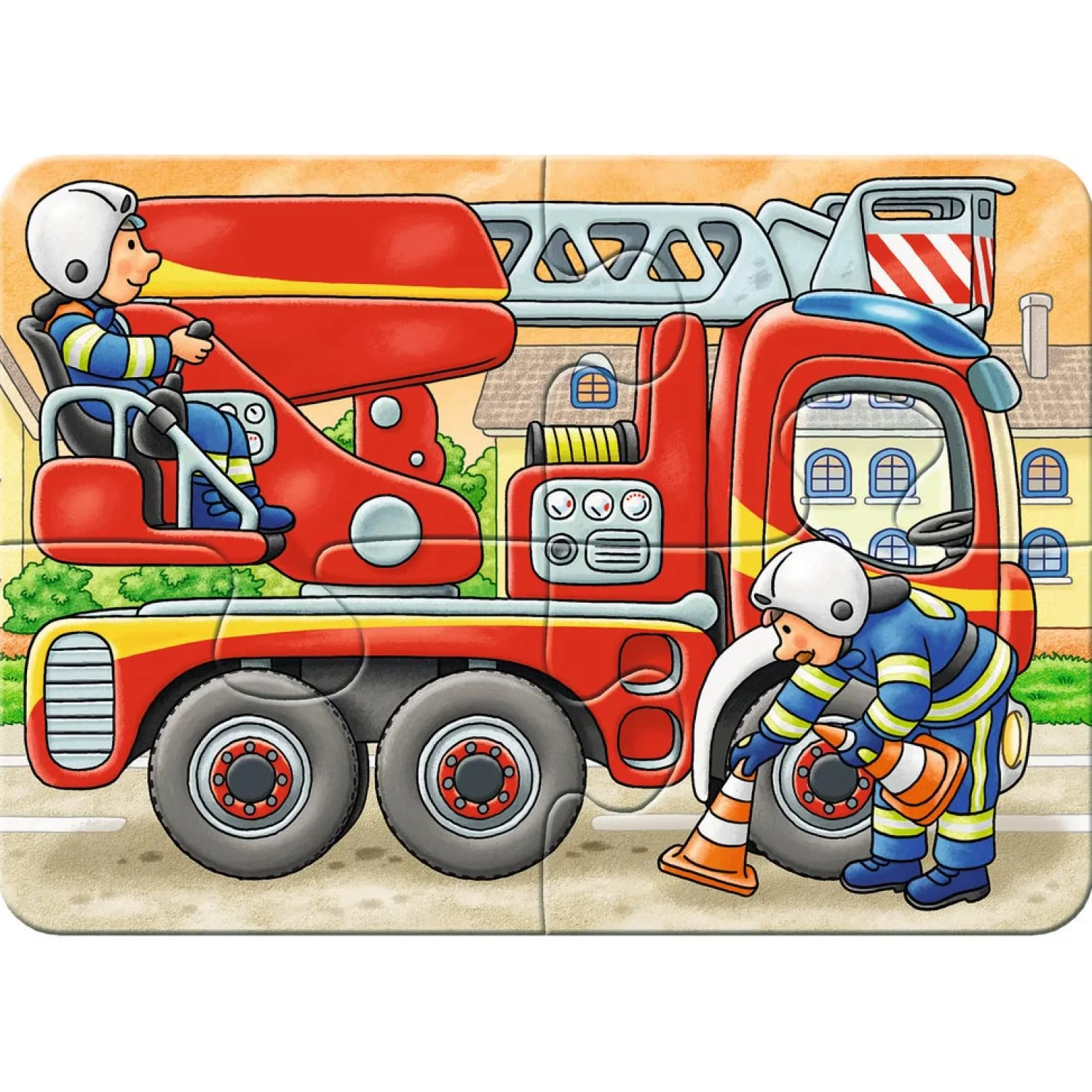 Op het Werk Puzzel, 4in1>Ravensburger Outlet